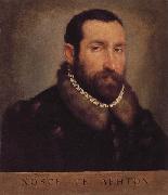 MORONI, Giovanni Battista Portrait of a Man oil on canvas